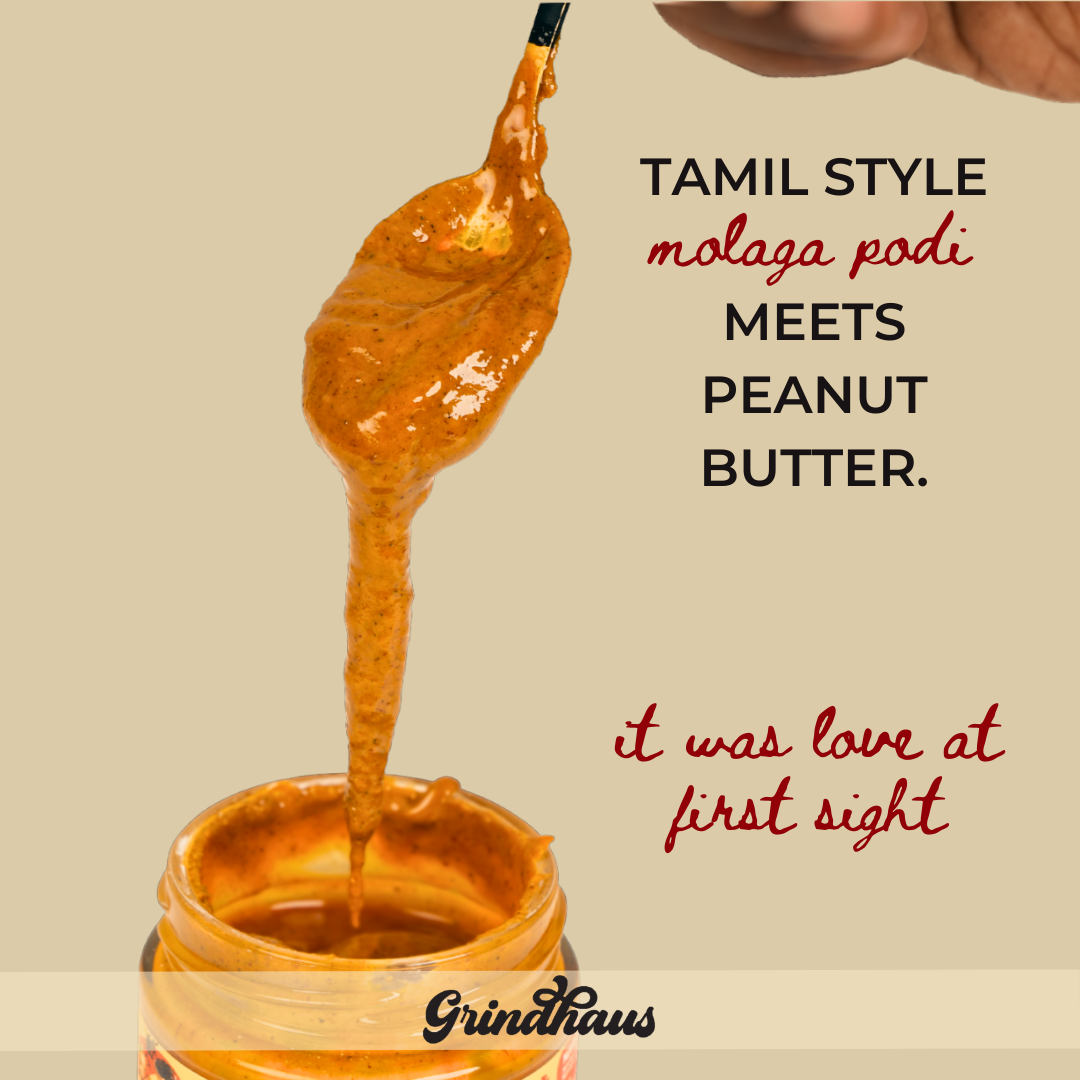 Madras Heat – Gunpowder Spiced Peanut Butter - 200 Grams