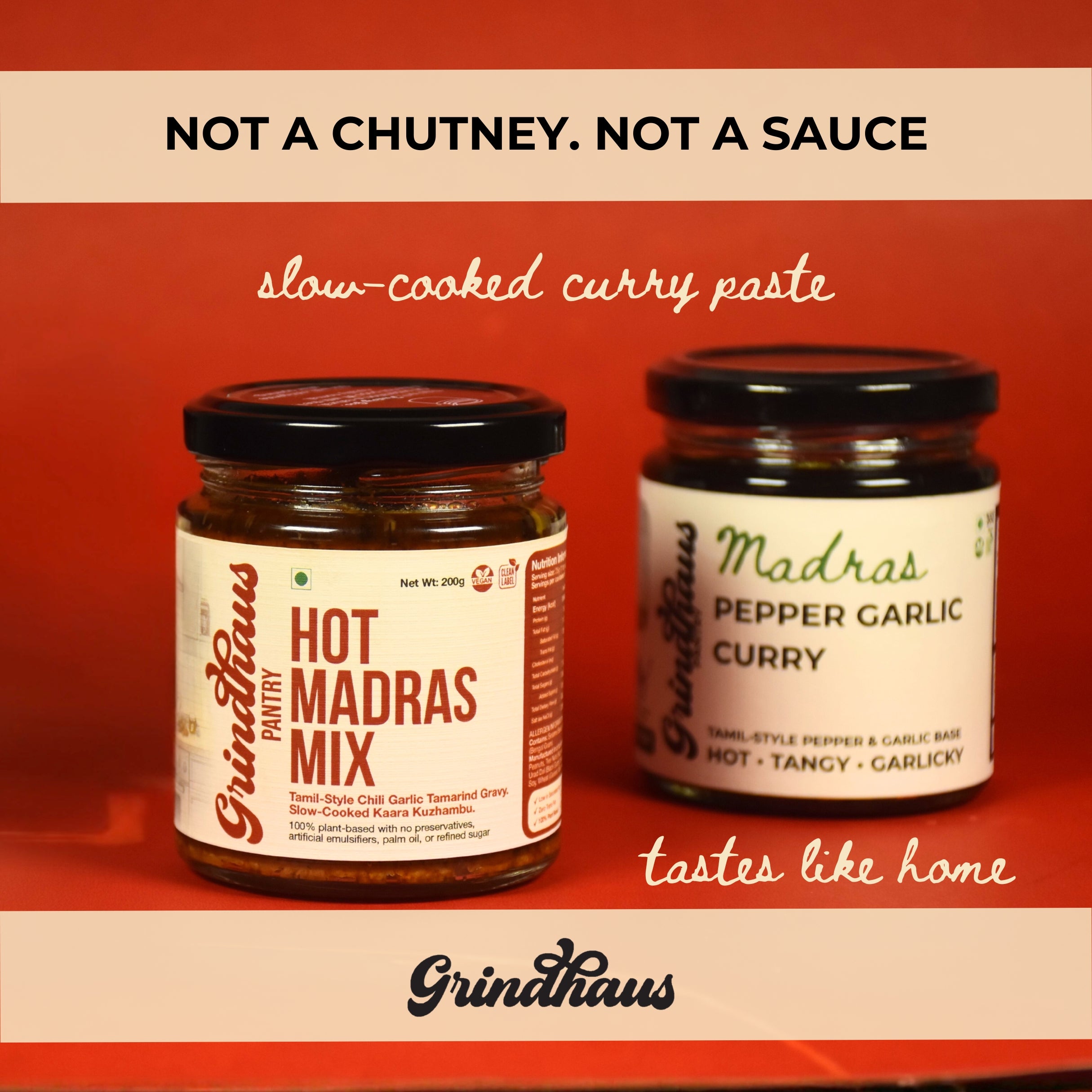 South Indian Starter Trio | Hot Madras Mix Curry Base, Madras Pepper Garlic Gravy & Kaara Onion Relish