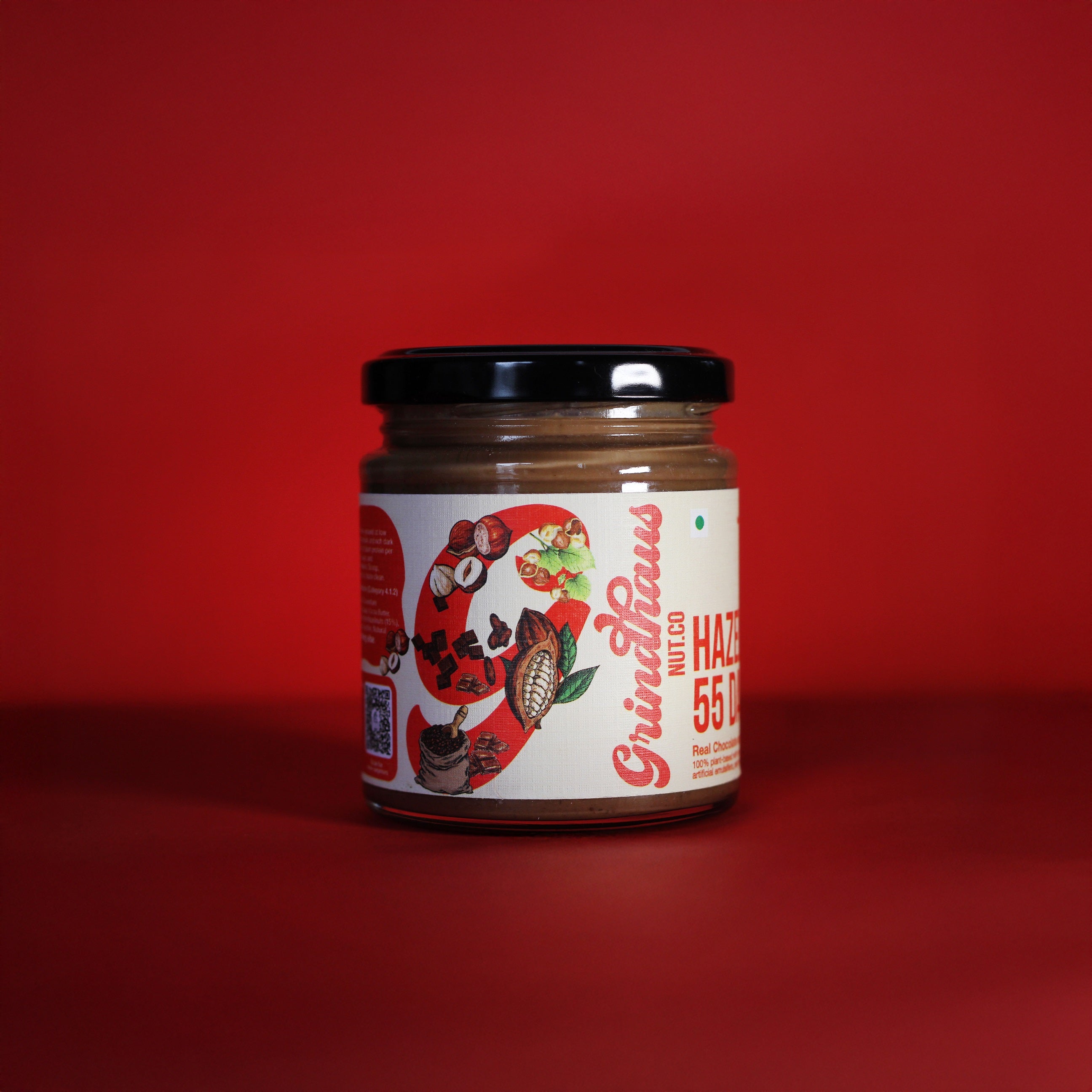 Hazellux 55 Dark– Dark Chocolate & Hazelnut Spread